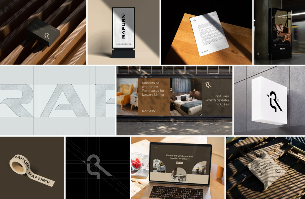 Branding for a furniture resellers and manufatures. Logo logo Design visual identity stationery visual identity branding brand identity brandmark